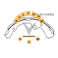 04494-26030,Brake Shoe Set,04494-26030,TOYOTA,449426030