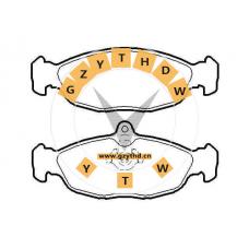 Brake Pad Set,JLM21220,JAGUAR,JLM21220,ASTON MARTIN,JLM21220,,