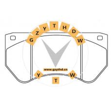 Brake Pad Set,93225358,GM,93225358,,93225358,,