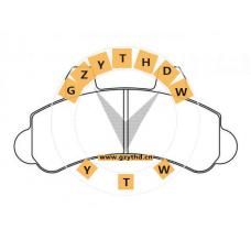 Brake Pad Set,93230995,GM,93230995,,93230995,,