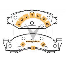 Brake Pad Set,8126314,JEEP,8126314,,8126314,,