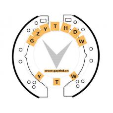 318-877,Brake Shoe Set,318-877,TRIUMPH,318877