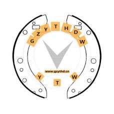 484-832,Brake Shoe Set,484-832,TRIUMPH,484832