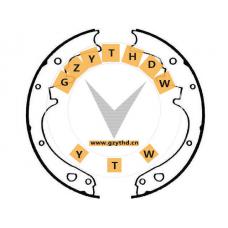 D6DZ-2200-A,Brake Shoe Set,D6DZ-2200-A,CADILLAC,D6DZ2200A