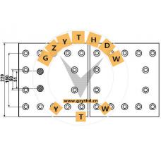 1982410,Brake Lining Kit,1982410,IVECO,1982410