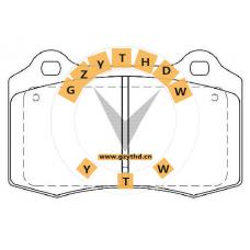 Brake Pad Set,4254.C6,JAGUAR,4254.C6,SEAT,4254.C6,VOLVO,PEUGEOT