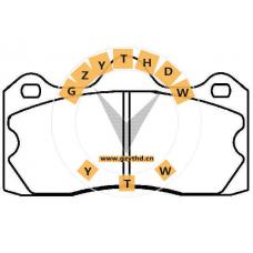 Brake Pad Set,A132J0002S,LOTUS,A132J0002S,,A132J0002S,,