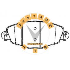 Brake Pad Set,D1060-MP110-C2,LUXGEN,D1060MP110C2,,D1060-MP110-C2,,
