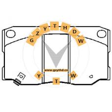 Brake Pad Set,58101-45A00,HYUNDAI (HUATAI),5810145A00,OTHERS,58101-45A00,,