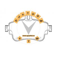 Brake Pad Set,000 420 29 02,MERCEDES BENZ,000 420 29 02,,4202902,,