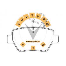 Brake Pad Set,980156042,MASERATI,980156042,,980156042,,