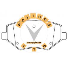 Brake Pad Set,23895893,BAOJUN (SGMW),23895893,,23895893,,