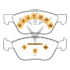Brake Pad Set,6813 0649AA,RAM,6813 0649AA,,68130649AA,,
