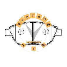 Brake Pad Set,41060-2ZS00,NISSAN (ZHENGZHOU),410602ZS00,,41060-2ZS00,,