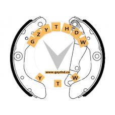 95017074,Brake Shoe Set,95017074,CHEVROLET (SGM),95017074