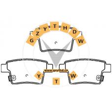 Brake Pad Set,PW891182,PROTON,PW891182,,PW891182,,