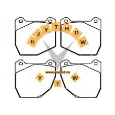 Brake Pad Set,RJR698151,BUGATTI,RJR698151,,RJR698151,,