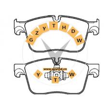 Brake Pad Set,T2H16147,JAGUAR,T2H16147,,T2H16147,,