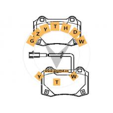 Brake Pad Set,980156007,MASERATI,980156007,,980156007,,