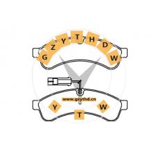 Brake Pad Set,D4060-LC44A,RENAULT TRUCKS,D4060LC44A,NISSAN,D4060-LC44A,RENAULT,