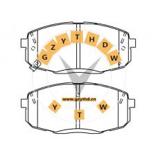 Brake Pad Set,58101-B2A20,GAC,58101B2A20,HYUNDAI,58101-B2A20,,