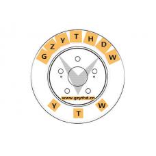 S6DM3502011，Brake Disc，S6DM3502011，BYD，S6DM3502011