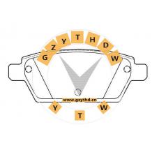Brake Pad Set,B5CA02648Z,BESTURN,B5CA02648Z,,B5CA02648Z,,