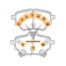 Brake Pad Set,SAA3502130,BYD,SAA3502130,HAVAL,SAA3502130,,