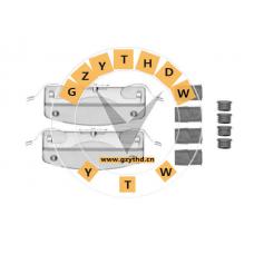 000 993 72 07，Brake Caliper Rep Kits，9937207，MERCEDES BENZ，000 993 72 07