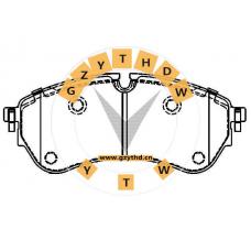 Brake Pad Set,65.50820-6000,MAN,65.508206,VOLKSWAGEN,65.50820-6000,,
