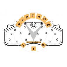 Brake Pad Set,74 21 538 270,RENAULT TRUCKS,74 21 538 270,VOLVO,7421538270,RENAULT,