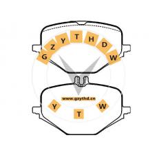 Brake Pad Set,000 420 52 02,MERCEDES BENZ,000 420 52 02,,4205202,,