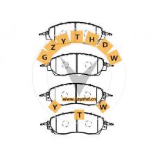 Brake Pad Set,45022-THA-H00,HONDA (GUANGZHOU),45022THAH00,HONDA (DONGFENG),45022-THA-H00,,