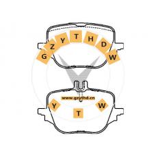 Brake Pad Set,000 420 41 03,MERCEDES BENZ,000 420 41 03,,4204103,,