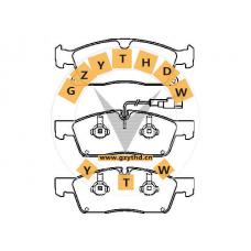Brake Pad Set,673004427,MASERATI,673004427,,673004427,,