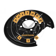 169 423 02 20，Splash Panel, Brake Disc，1694230220，Rear Axle, Right，169 423 02 20，MERCEDES BENZ，
