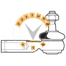 N 3022,Tie Rod End,N20, 456, 459, 9373022,GM,N 3022