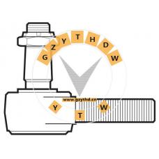 000 053 27 59,Tie Rod End,00020, 456, 459, 93705320, 456, 459, 9372720, 456, 459, 93759,MERCEDES BENZ,000 053 27 59